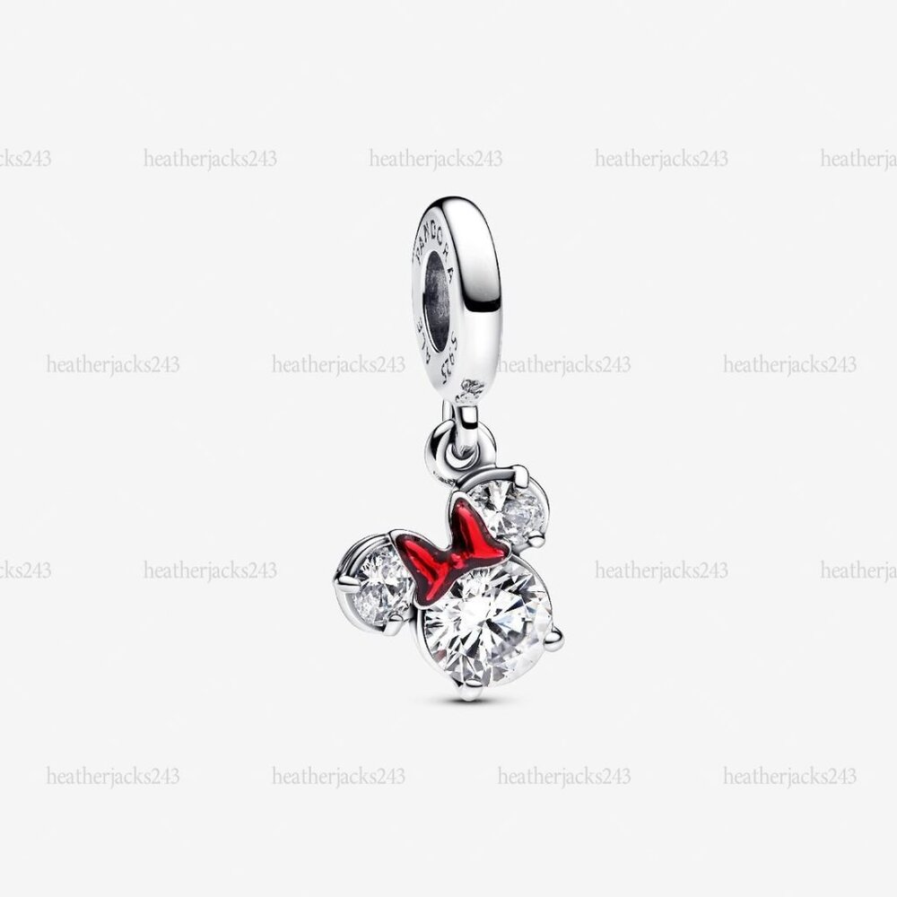 Pandora Disney Minnie Mouse Silhouette Dangle Charm